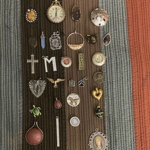 Assorted Vintage Brooch and Pendant Collection